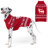 KYEESE sudadera para perros con dibujo de reno, perfecto para fotos festivas.