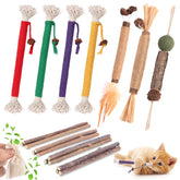 Kyouki silvervine sticks 18-pack, natural dental-friendly chew for indoor cats.