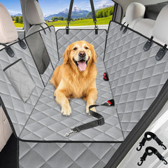 Kytely dog seat cover backseat hammock setup for full protection during travel
