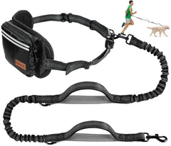 Kytely hands-free leash waistbelt setup for comfortable, adjustable long walks.