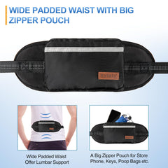 Kytely padded waist belt offers comfort during long walks and runs