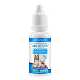 KZUO dog ear infection treatment bottle for at-home care