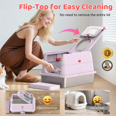 Labeta odor-resistant stainless base keeps smells contained for a fresher home environment.