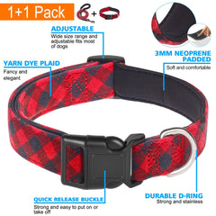 Ladoogo night-visible collar with reflective threads for safer evening strolls.