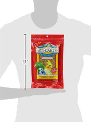 Lafeber's Avi-Cakes Original Flavor serving-time, omega-balanced snack for healthy feeding.