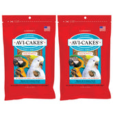 LAFEBER'S Classic Avi-Cakes packaging highlights non-GMO, human-grade ingredients.