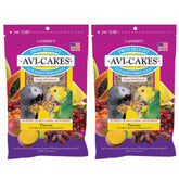 LAFEBER'S Fruit Delight Avi-Cakes foraging setup promoting enrichment during mealtime