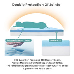 Laifug removable cover on this bed is machine washable for easy cleaning.