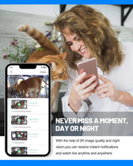 Lamlingo 2way-audio communication lets you soothe pets or deter visitors.