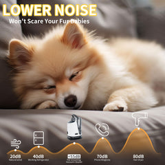 LANCHEZ 3L dust bin highlights extended grooming without frequent emptying.