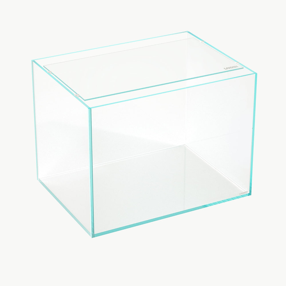 LANDEN clear glass aquarium lid shows 4mm thickness for durability and bright tank visibility.