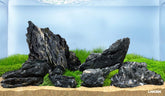 LANDEN Dark SEIRYU stones mixed sizes for natural aquascapes