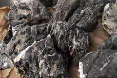 LANDEN Dark SEIRYU stones closeup showing texture and color
