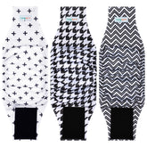 Langsprit male belly band size chart showing a snug, comfortable fit for training
