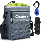 LANNEY dog treat pouch clip-on belt for hands-free quick rewards during training.