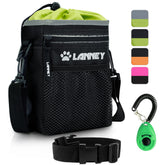 LANNEY dog treat pouch clip enables hands-free rewards during training.