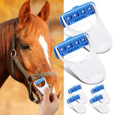 Lanties horse-grooming-razor-white-handle for gentle trimming.