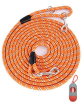 Lanwandeng long dog leash 10ft showing compact training length for controlled indoor sessions