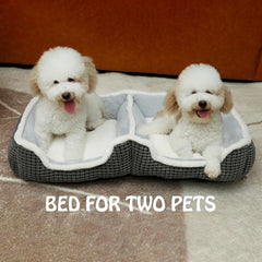 Laojin Balhen conjoined-design in use highlights twin companionship and cozy lounging