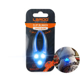 LaRoo blue clip-on lights clearly boost nighttime visibility for safer walks.