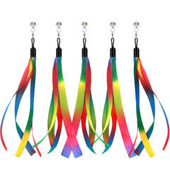 LASOCUHOO rainbow-worm-bell teaser sparks active play for cats.