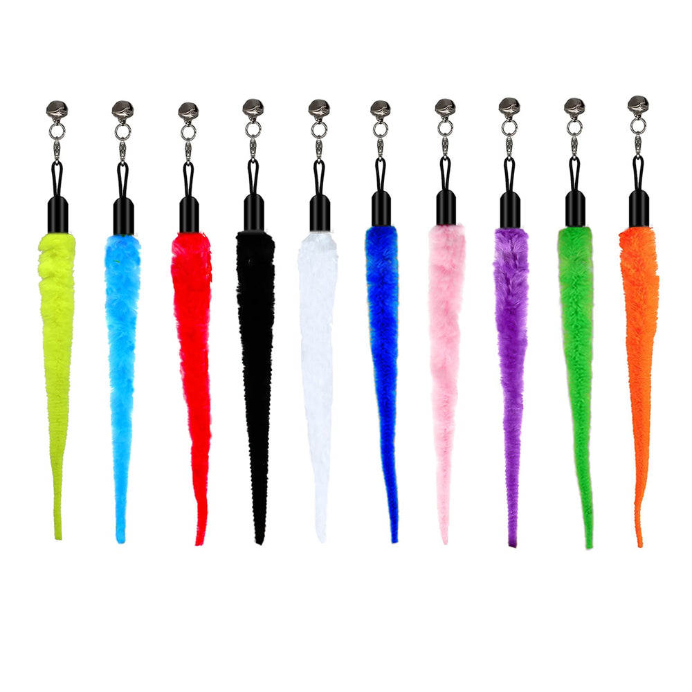 LASOCUHOO cat-worm-toy-pack vibrant colors boost playful engagement during at-home play
