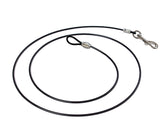 LAST LEASH Training Tie Down 6ft strap closeup showing chew-prevention design.