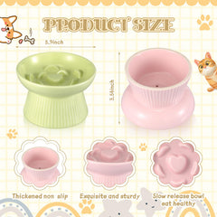 Layhit ceramic bowls in green and pink, top view emphasizes smooth glaze and meal-friendly size