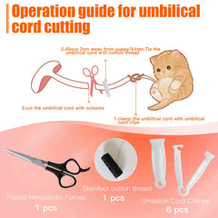 Lclymayi whelping kit 31-inch diameter birthing pen for newborns.