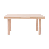 Lcvasvuz natural wooden hamster platform front view showcases safe chew-friendly design for small pets.