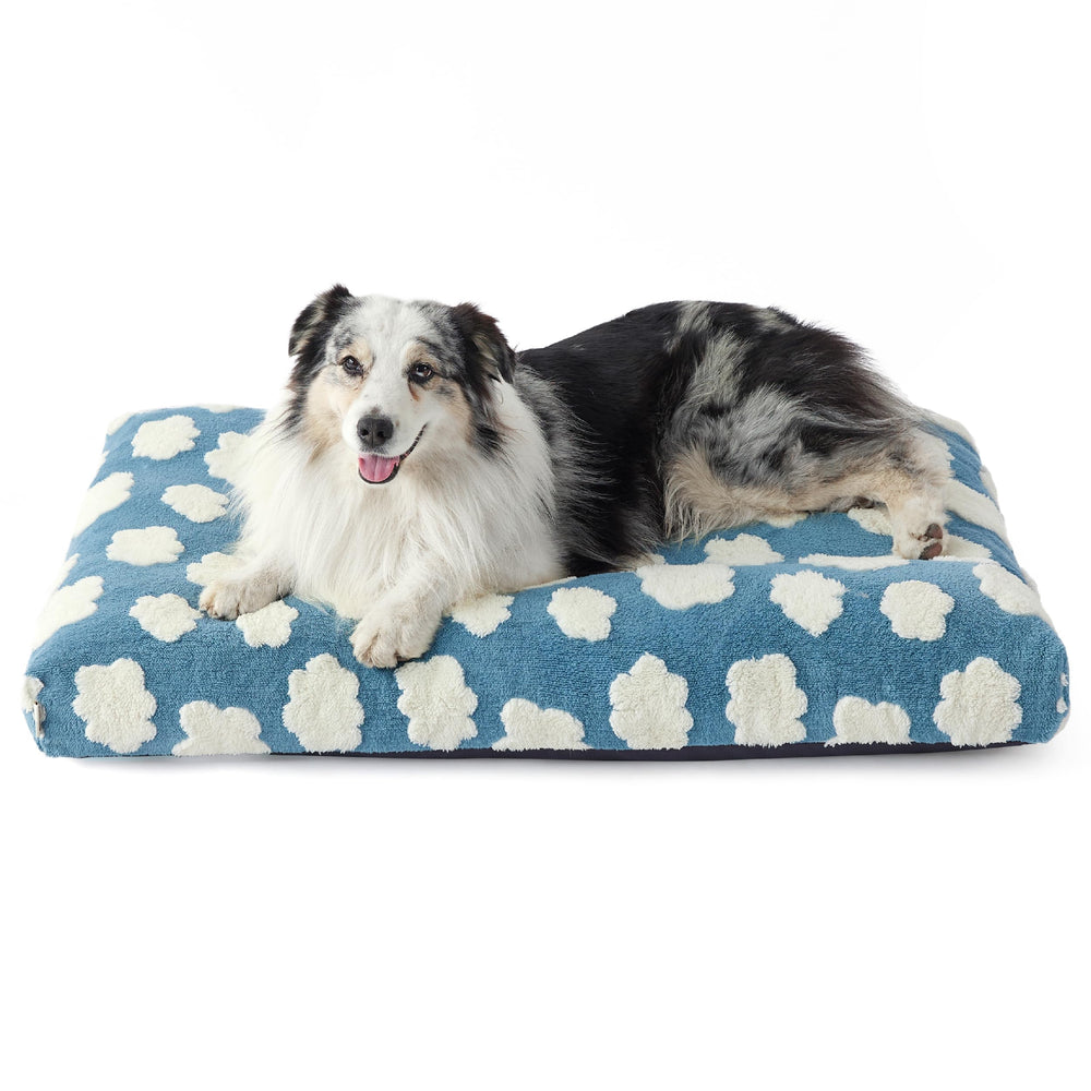 LE SURE Cute XL Dog Bed crate inside view shows plush support