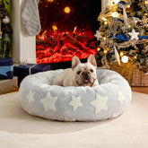 LE SURE Donut bed foam fill detail for cloud like pet comfort