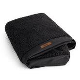 LE SURE XL washable dog bed cover front view with plush sherpa warmth for comfort
