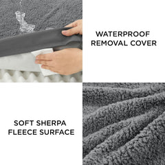 LE SURE XL dog bed cover ready to fill with soft material