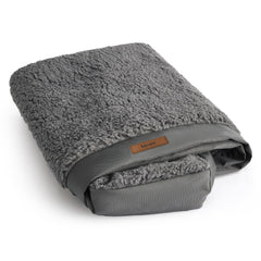LE SURE XL dog bed cover with sherpa texture for cozy warmth