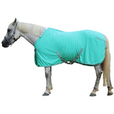 LEAFOREST horse fleece blanket green-72in provides all-day warmth in the stable.