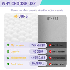 LEAGIM lavender scented wipes close-up highlighting calming aroma during grooming.