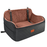 Lealchum dog car seat arc design offers cozy, secure travel for large dogs