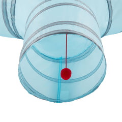 LeamStyle Home cat tunnels open tunnel view encourages curious cat exploration