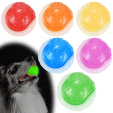 LECHONG Glow Dog Ball glows in the dark for extended fetch sessions.