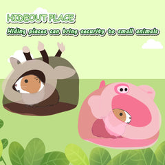 LEFTSTARER Hideout Space image shows large interior ideal for safe retreat.