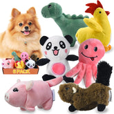 LEGEND SANDY juguete peluche panda para perros pequeños con sonido crujiente.