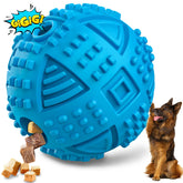 LEGEND SANDY dog ball treat-dispensing showcases engaging rewards for smart play and training.