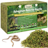 Legigo sphagnum moss reptile bedding brick for natural substrate and moisture regulation.