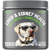 LEGITPET liver-kidney-soft-chews closeup, glossy texture for daily canine support.
