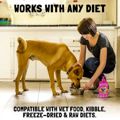 LEGITPET Wild Alaskan Salmon Oil skin-coat-shine supports healthy fur and softness.