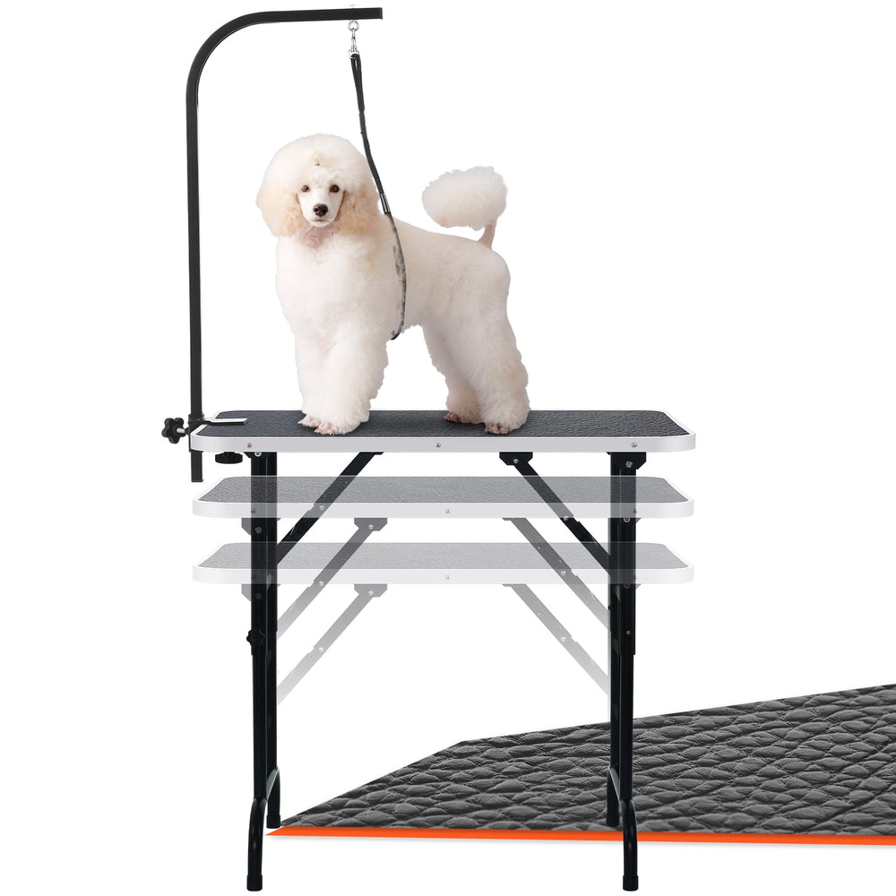 LEIBOU grooming table with adjustable height for ergonomic grooming sessions