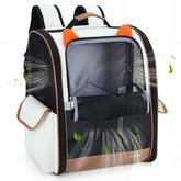 Lekereise ventilated dog backpack with mesh windows for airflow on the go.