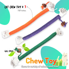 LEKEWPET dental-health teething toy supports chewing and energy release