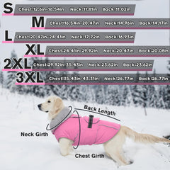 LeLePet dog coat reflective strips improve visibility during night walks